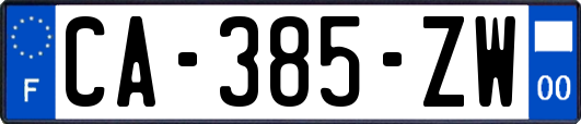 CA-385-ZW