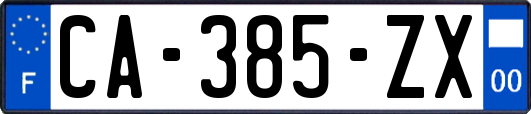 CA-385-ZX