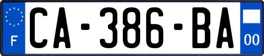 CA-386-BA