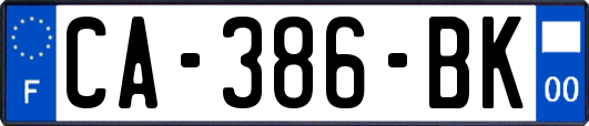 CA-386-BK