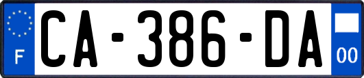 CA-386-DA