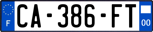 CA-386-FT