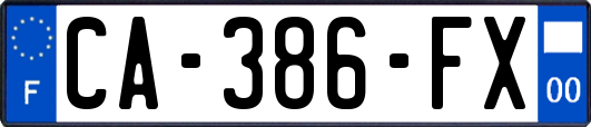 CA-386-FX