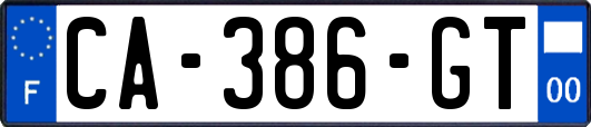 CA-386-GT