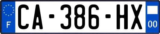 CA-386-HX