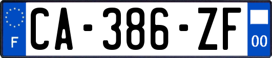 CA-386-ZF