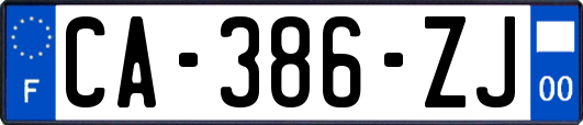 CA-386-ZJ