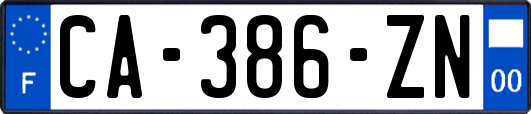 CA-386-ZN