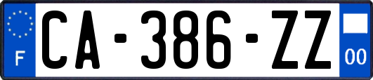 CA-386-ZZ