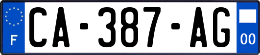 CA-387-AG