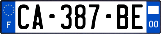 CA-387-BE