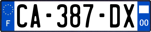 CA-387-DX