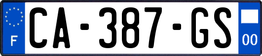 CA-387-GS