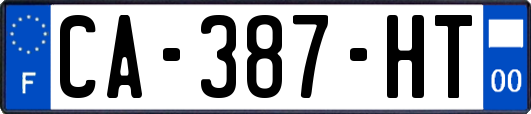 CA-387-HT