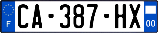 CA-387-HX