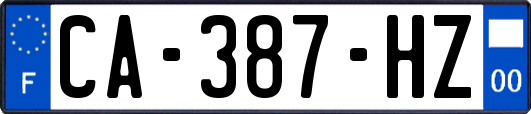 CA-387-HZ
