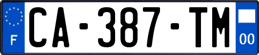 CA-387-TM