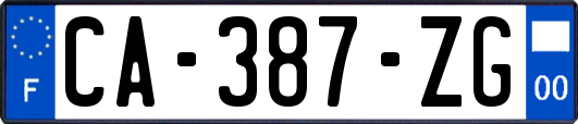 CA-387-ZG