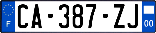 CA-387-ZJ