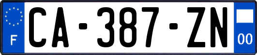 CA-387-ZN