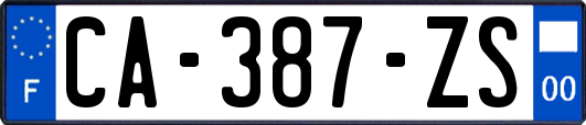 CA-387-ZS