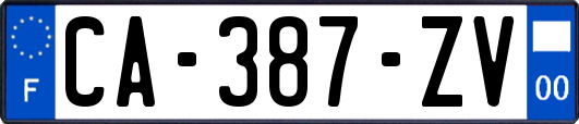 CA-387-ZV