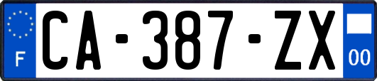 CA-387-ZX