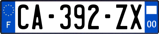 CA-392-ZX