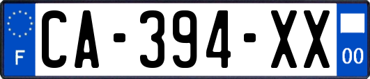 CA-394-XX