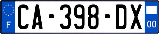 CA-398-DX