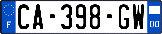 CA-398-GW