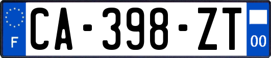 CA-398-ZT