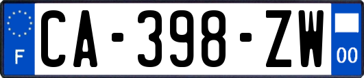 CA-398-ZW