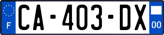 CA-403-DX