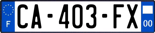 CA-403-FX