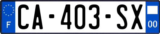 CA-403-SX