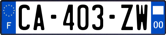 CA-403-ZW