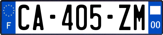 CA-405-ZM