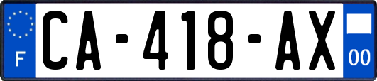 CA-418-AX