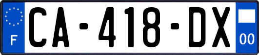 CA-418-DX