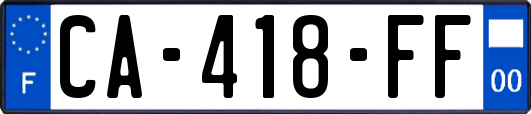 CA-418-FF