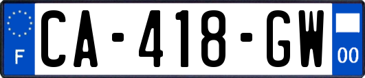 CA-418-GW