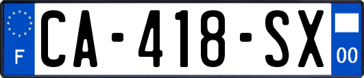 CA-418-SX