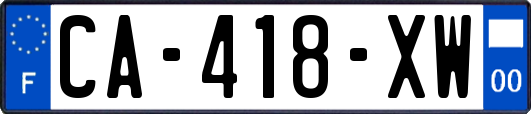 CA-418-XW