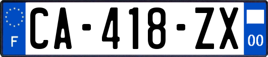 CA-418-ZX