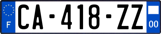 CA-418-ZZ