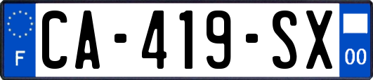 CA-419-SX