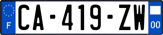 CA-419-ZW