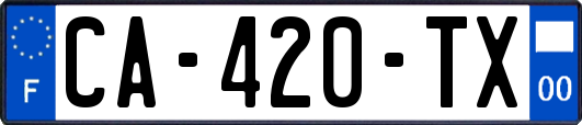 CA-420-TX