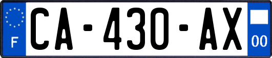 CA-430-AX